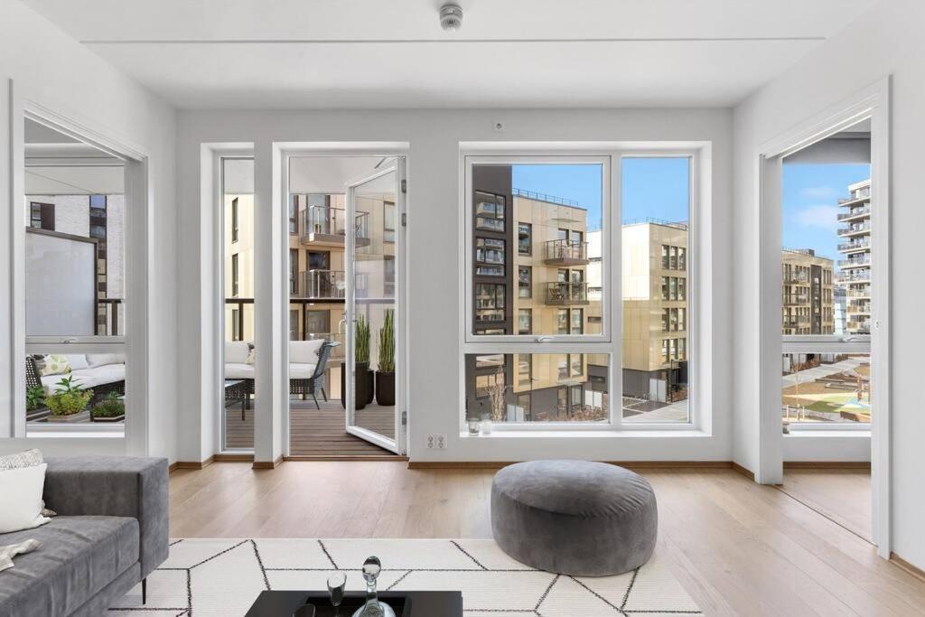 Nydalen/Storo- Ved T-Banestasjon Apartman Oslo Kültér fotó